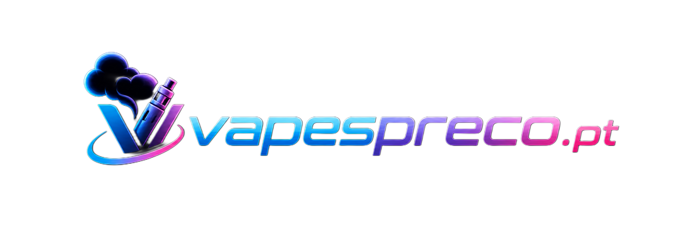 Logótipo Vapes Preço, vape shop com vapes descartáveis e cigarro eletrónico para adultos